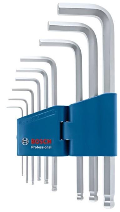 Набір шестигранних ключів Bosch Professional 9 шт. (1600A01TH5)