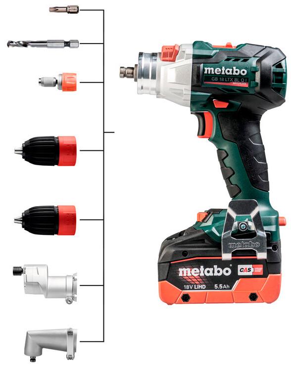 Акумуляторний шуруповерт Metabo GB18LTXBLQI (602362500)
