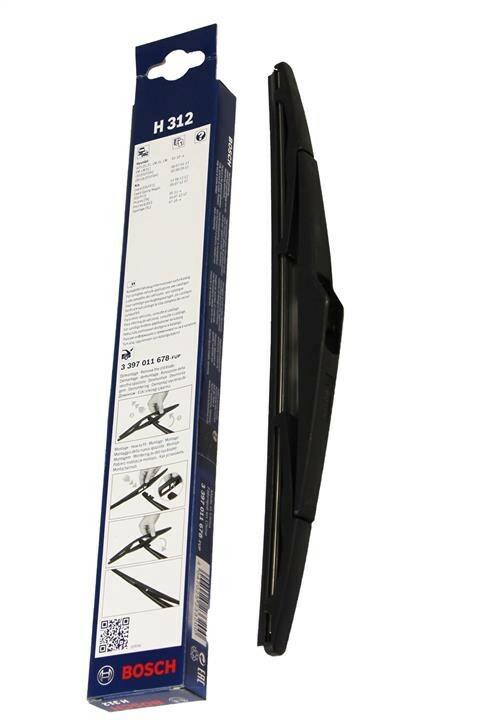 Щітка склоочисника каркасна задня Bosch Rear (H 312) 300 мм, 1 шт (3397011678)