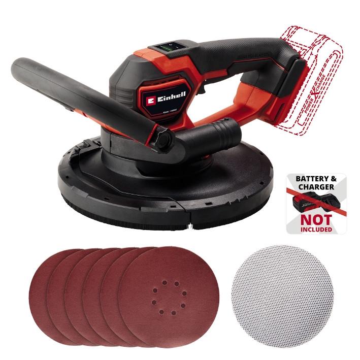 Шліфмашина для стін акумуляторна Einhell Professional TP-DWS 18/225 Li BL - Solo (4259995)