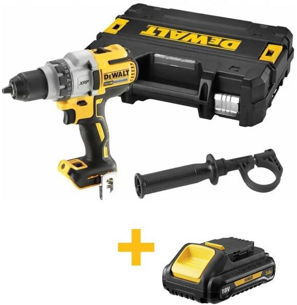 Дриль-шурупокрут акумуляторний безщітковий DeWALT DCD991NT+DCB187