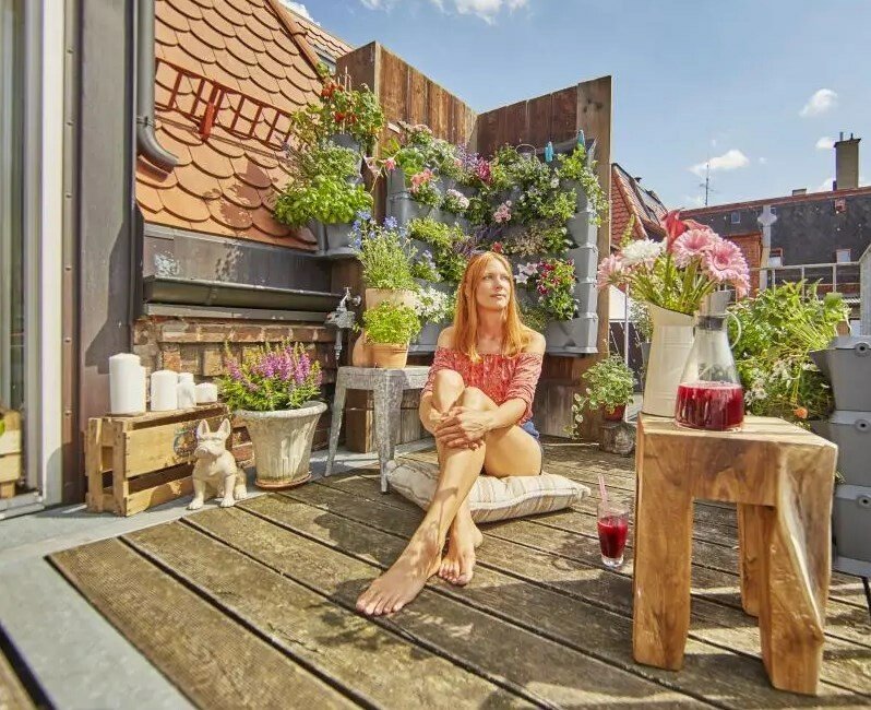 Комплект горщиків для мікрокрапельного поливу Gardena Micro-Drip-System NatureUp Set 5 Vertical (13151-20.000.00)