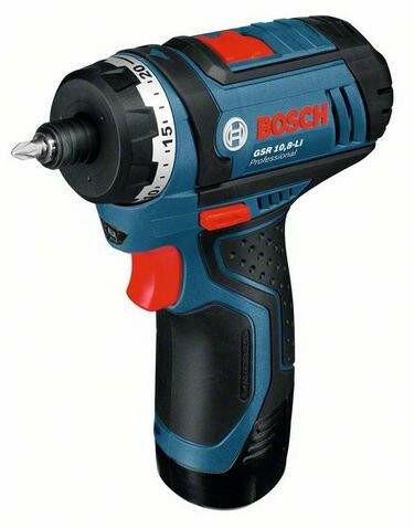 Акумуляторний шурупокрут Ni Bosch GSR 10.8-LI L-BOXX (0601992906)