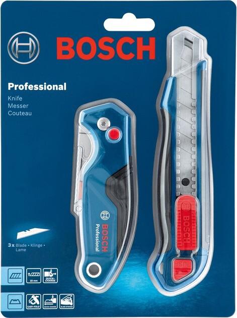 Набір ножів Bosch 2 шт. (1600A016BM)