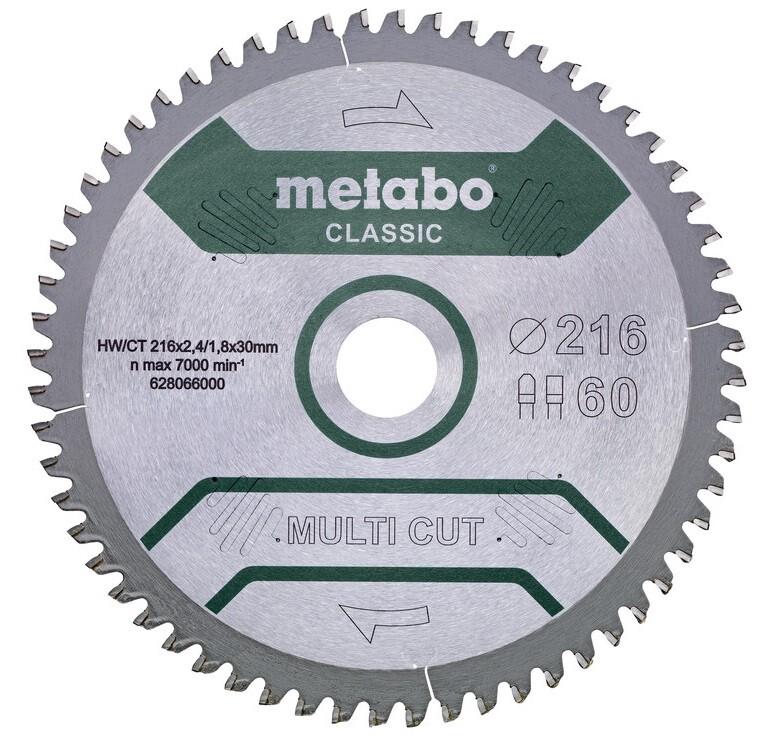 Пильний диск Metabo MultiCutClassic 305x30 80 FZ/TZ 5 град. (628286000)
