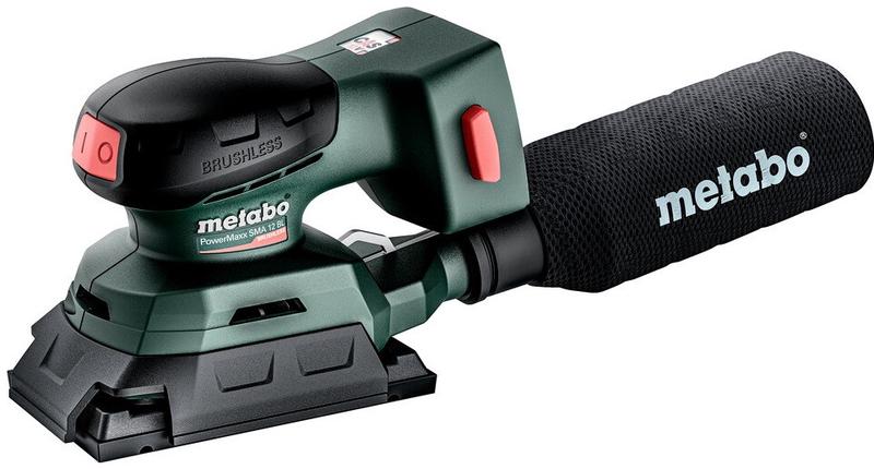 Акумуляторна плоскошліфувальна вібраційна машина Metabo PowerMaxx SRA 12 BL (602036840) (без АКБ та ЗП)