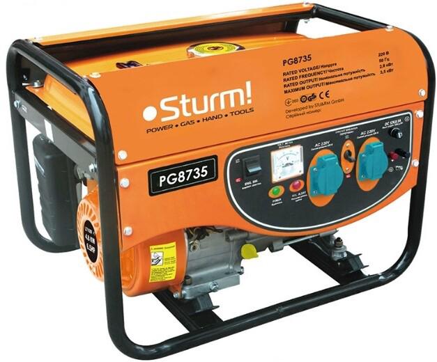 Бензиновий генератор Sturm PG8735