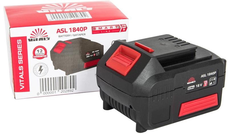 Батарея акумуляторна Vitals ASL 1840P SmartLine (120289)