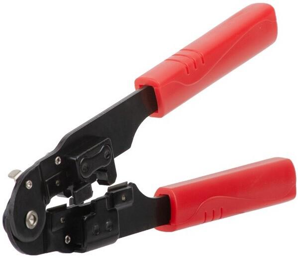 Кліщі для обпресування штекерів Intertool RJ-45 "8р8с" (HT-7054)