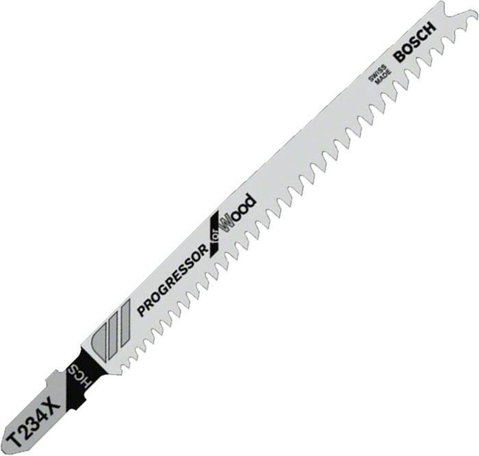 Пилки для лобзика Bosch T 234 X Progressor for Wood HCS (2608633A41) 100 шт