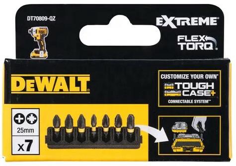 Касета з бітами DeWalt DT70809