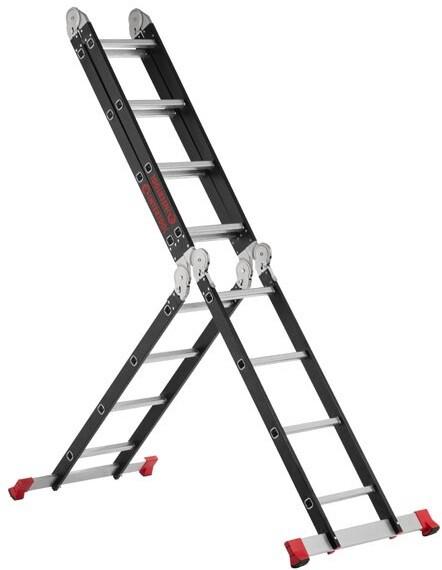 Сходи багатофункціональна Intertool 4х4 ступени (LT-0024)