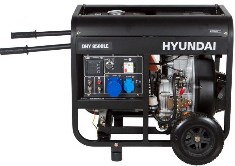 Дизельний генератор Hyundai DHY 8500LE