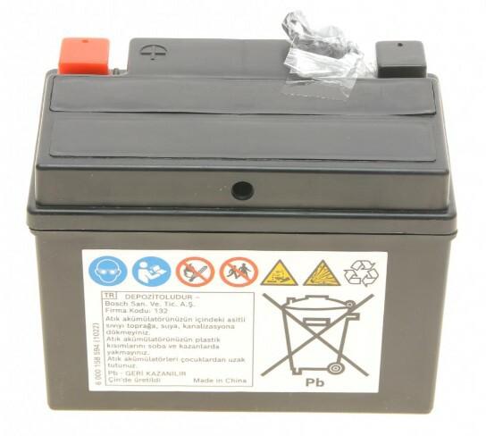 Мото акумулятор Bosch, 3Ah/50A (0 986 FA1 090)