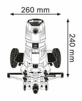 Фрезер Bosch GMF 1600 CE L-BOXX (0601624022)