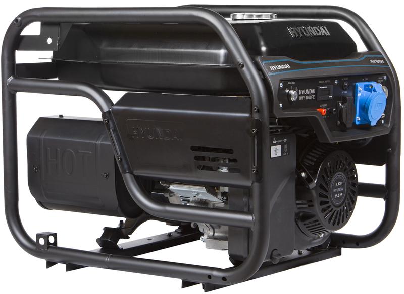 Бензиновий генератор Hyundai HHY 9050FE