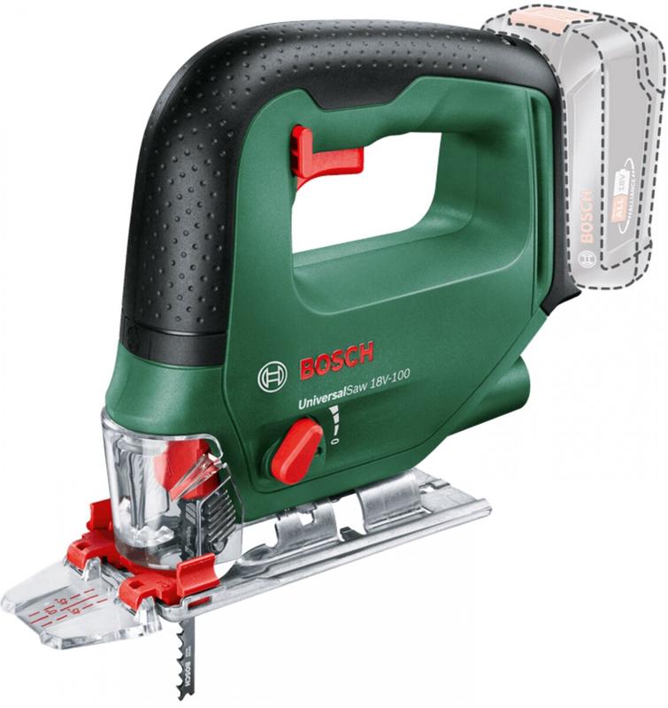 Акумуляторний лобзик Bosch Universal Saw 18V-100 (0603011100) (без АКБ та ЗП)