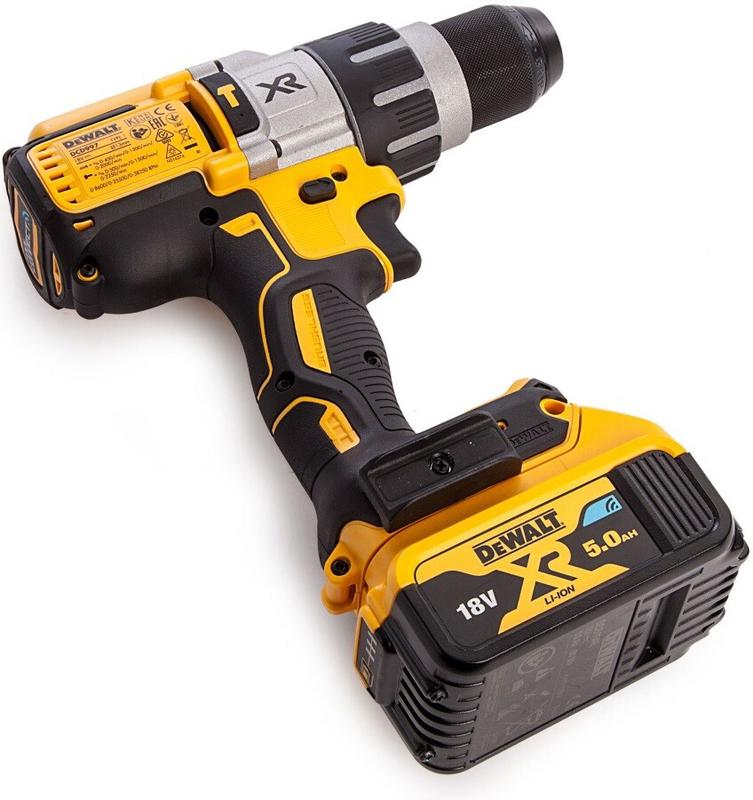 Акумуляторний ударний дриль-шурупокрут DeWALT DCD997P2B