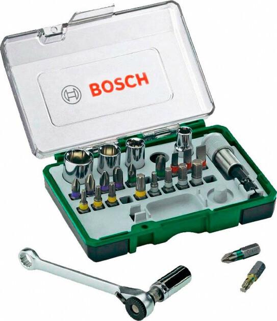 Набір біт Bosch 27 С ключ-трещітка PROMOLINE (2607017160)