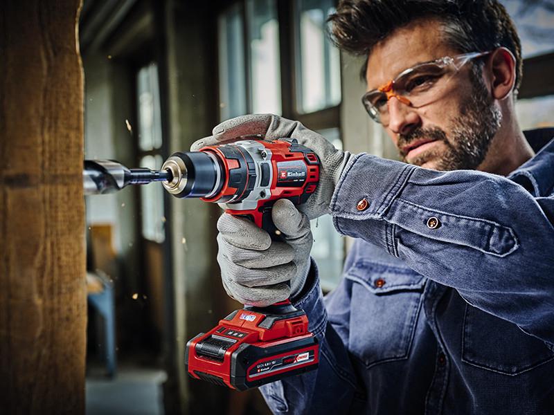 Шуруповерт акумуляторний ударний Einhell Professional TP-CD 18/50 Li-i BL - Solo (4513942)