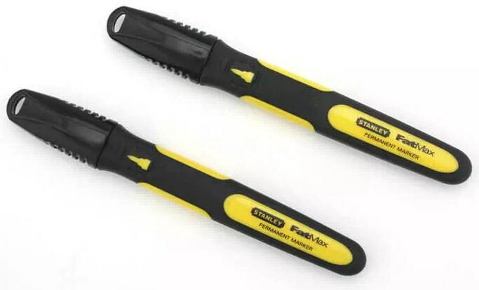 Набір з двох плоских маркерів STANLEY FatMax (0-47-312)