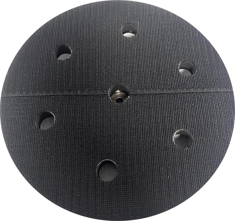 Тарілка шліфувальна GTM жорстка (6 отворів) для шліфувальної машини SZB-225FV-2 (жираф) (11322)