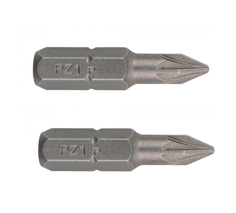 Набір біт Haisser PZ1x25 мм (2 шт) (118516)