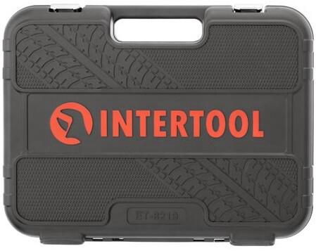 Набір інструментів Intertool STORM 1/2 "3/8" 1/4 "219 од. Cr-V (ET-8219)