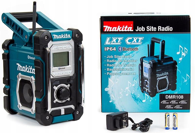 Акумуляторний радіоприймач Makita DMR108 (без акумулятора і ЗП)
