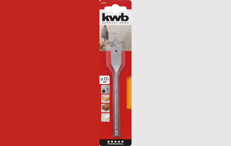 Свердло перове KWB 17мм (512417)