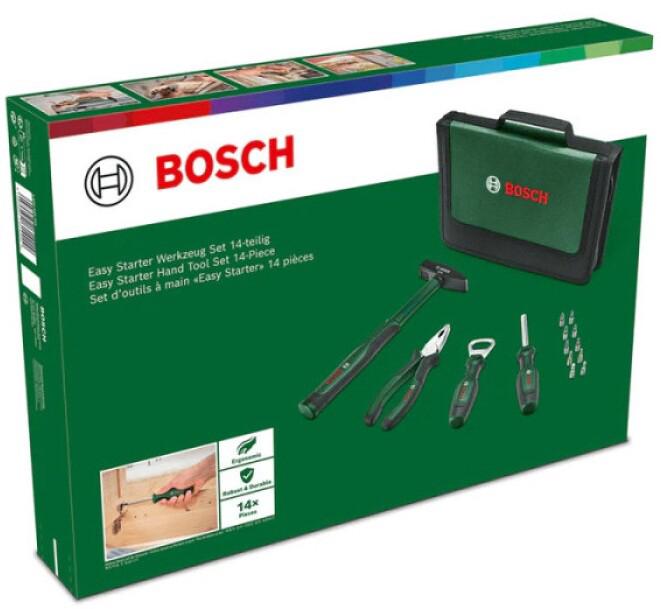 Набір ручних інструментів Bosch Easy Starter 14 шт. (1600A027PT)