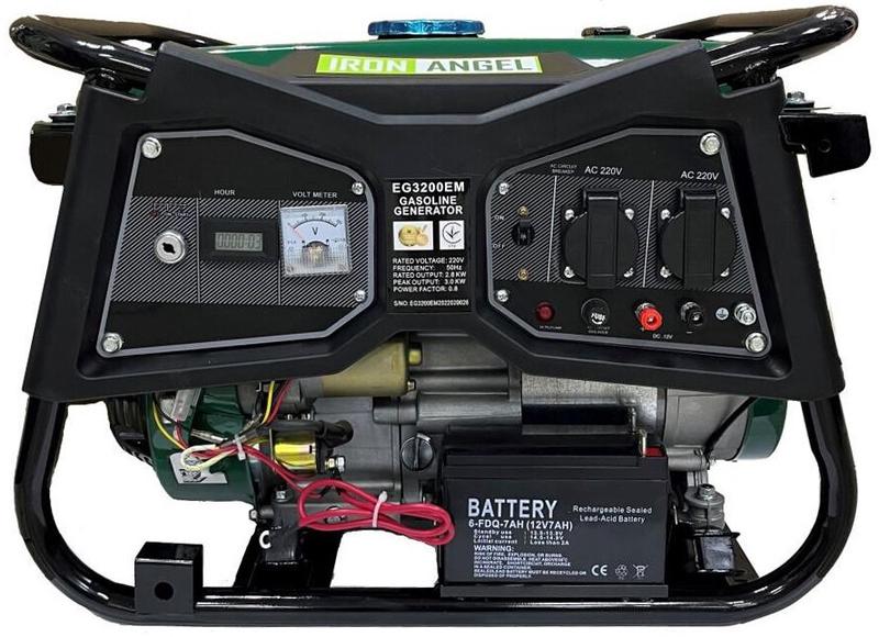 Бензиновий генератор Iron Angel EG3200ЕМ