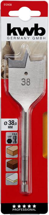 Свердло перове KWB 38мм (512438)