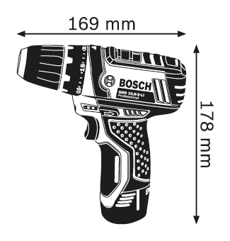 Акумуляторний дриль-шурупокрут Bosch GSR 12V-15 (0601868122)