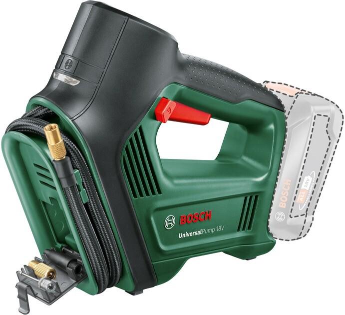 Акумуляторний автокомпресор Bosch UniversalPump 18V Baretool (0603947100) (без АКБ та ЗП)