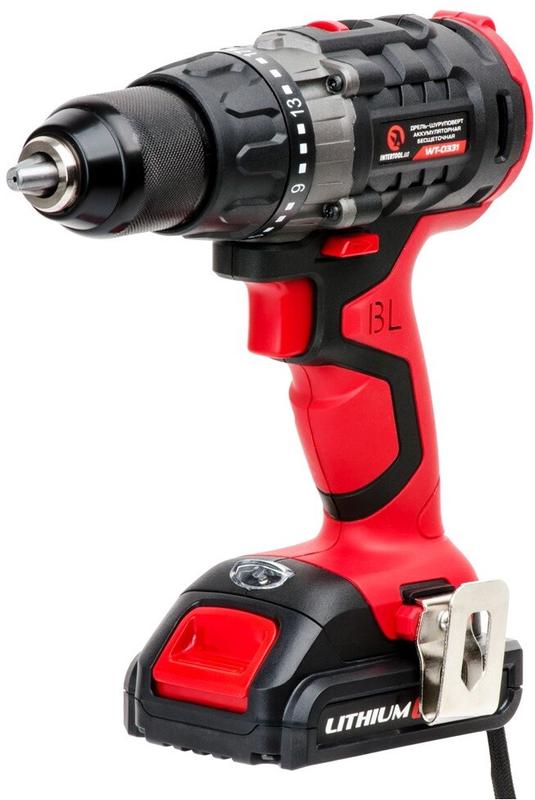 Акумуляторний дриль-шуруповерт Intertool WT-0331