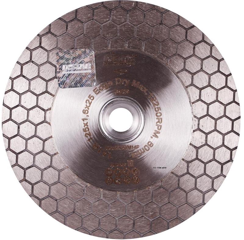 Диск алмазний відрізний Distar 1A1R 125x1,6/1,2x25x22,23/M14F Edge Dry (11117546010)