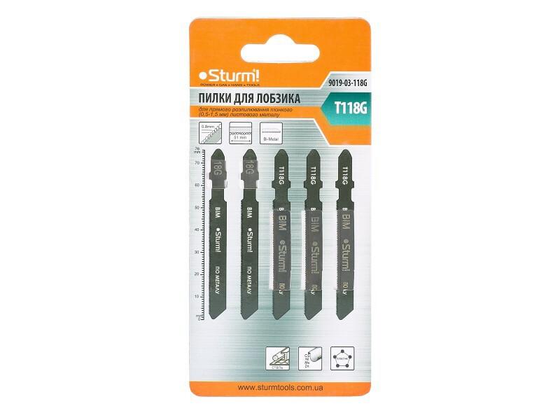 Пилки для лобзика Sturm 9019-03-118G
