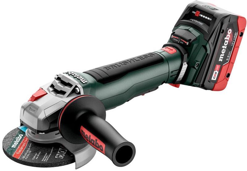 Акумуляторна кутова шліфувальна машина Metabo WPB 18 LT BL 11-125 Quick (613059660)
