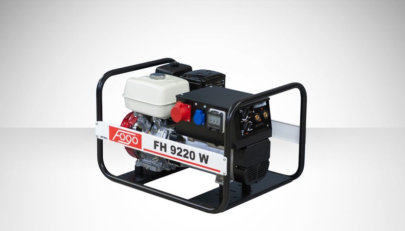 Генератор зварювальний 6.24 кВт FOGO FH9220W бензиновий (FH 9220 W) 34390