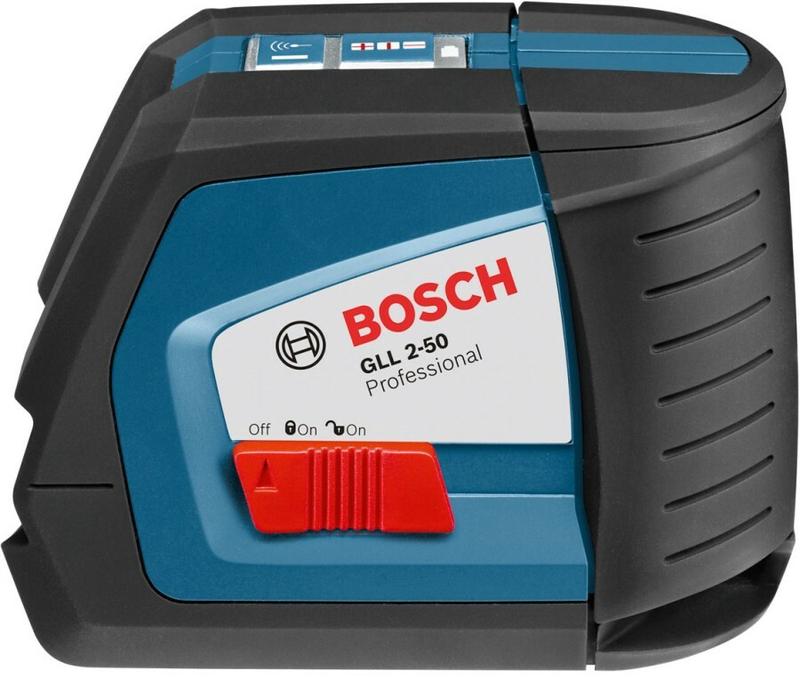 Лінійні лазери (будівник площин) Bosch GLL 2-50 + BS 150 + вкладка під L-Boxx (0601063105)