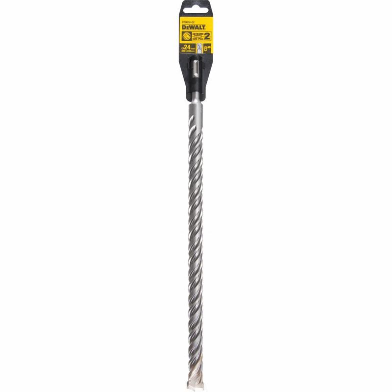 Бур DeWALT "SDS-Plus EXTREME2", 24х400х450мм.