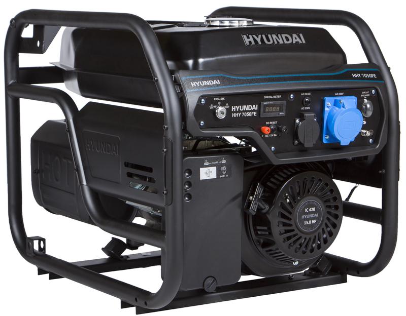 Генератор бензиновий Hyundai HHY 7050FE