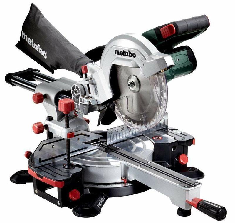 Акумуляторна пила торцювальна Metabo KGS 18 LTX 216 (619001850) (без акумулятора і ЗП)