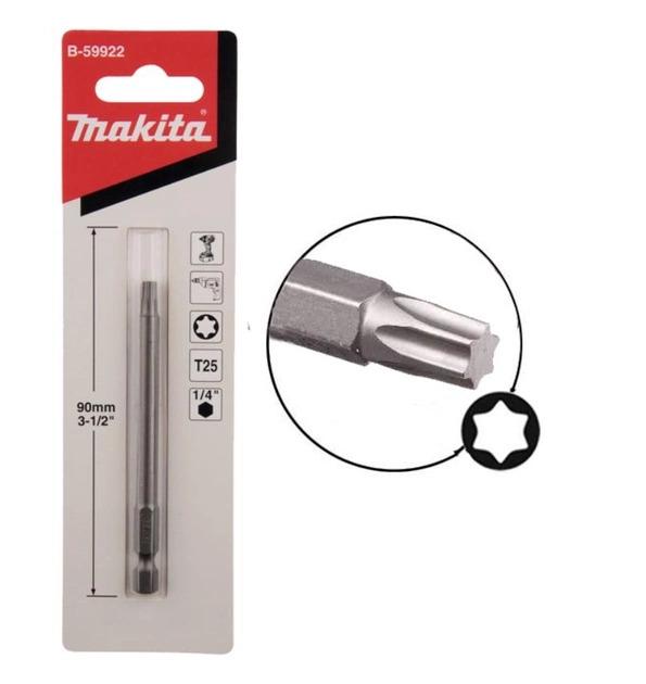 Біта подовжена Makita T25-90 мм (B-59922)