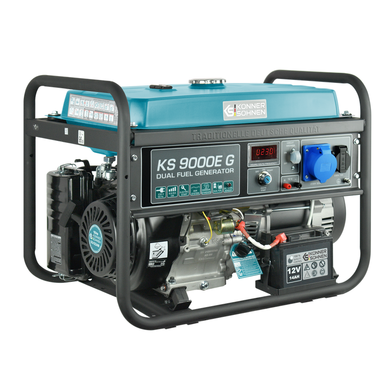 Генератор газобензиновий «Könner & Söhnen» KS 9000E G