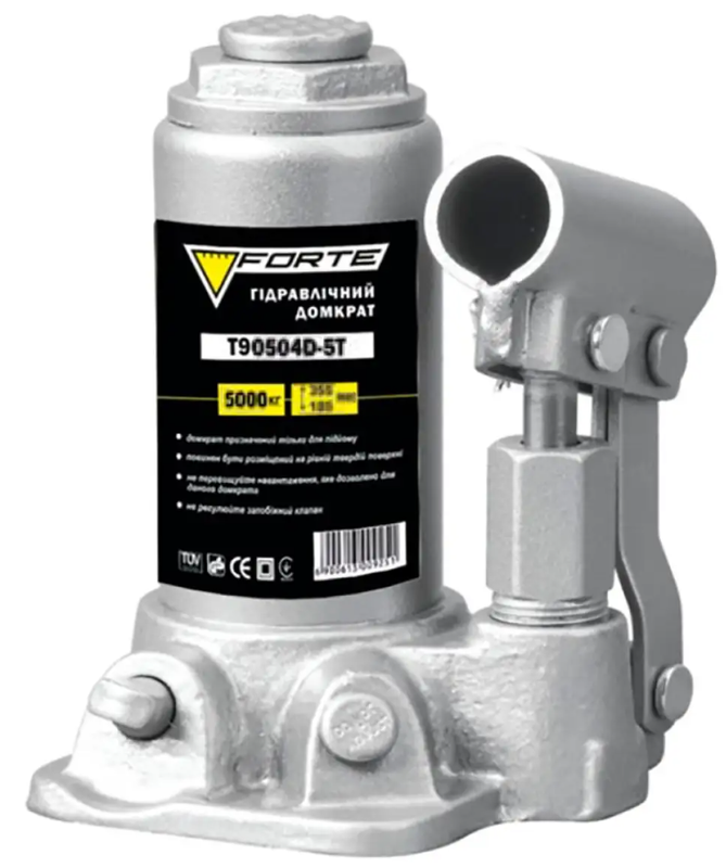Домкрат пляшковий Forte T90504D-5T (38614)