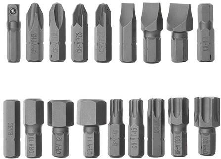 Набір інструментів Intertool STORM 1/2 "1/4" 111 од. Cr-V (ET-8111)