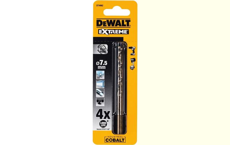 Свердло по металу DeWalt Extreme industrial cobalt HSS-CO (DT4962)