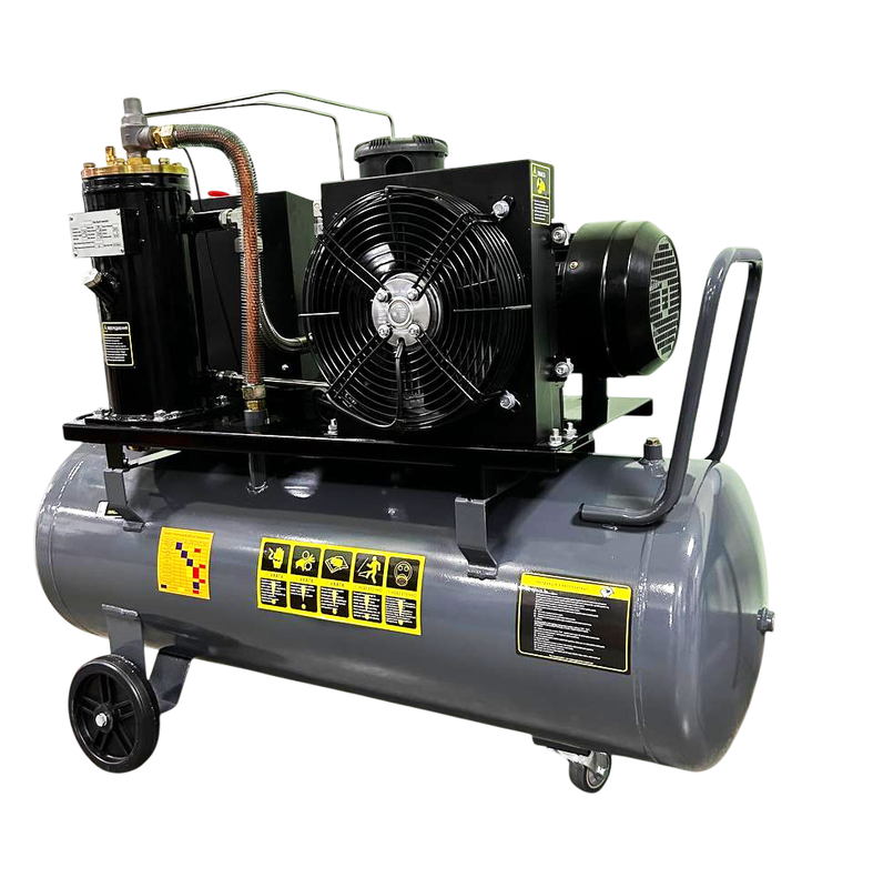Гвинтовий повітряний компресор 150 л GTM DLG4V 380 масляний (DLG4V 380) 27292